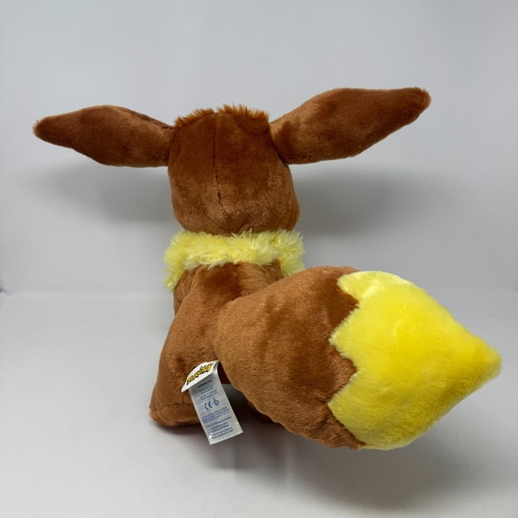 BAB Build A Bear Pokemon‎ Eevee Plush Stuffed Animal 16" Toy No Sound - Picture 8 of 9